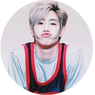 😘 pessoa, homem, masculino, retrato, adolescente, coreano telegram sticker