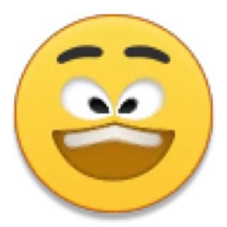 😀 emoji, smiley, visage, expression telegram sticker