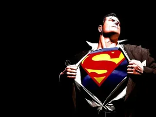 🦸 Superman superhero, comic book, DC Comics, Superman, Clark Kent telegram sticker