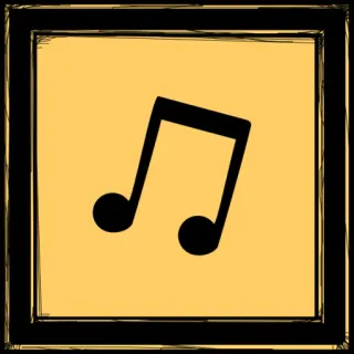 🎵 música, nota, nota musical telegram sticker
