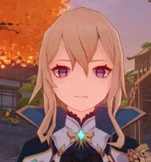 🙁 Jean Genshin Impact Anime, Jeu vidéo, Personnage, Genshin Impact, Jean telegram sticker