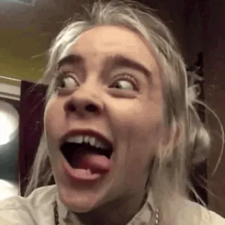 💚 Billie Eilish cantante, musicista, celebrità, persona, donna telegram sticker