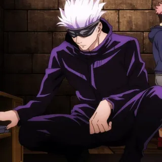 🍡 Satoru Gojo Jujutsu Kaisen Anime, Mangá, Jujutsu Kaisen, Satoru Gojo, Gojo, Personagem, Personagem de anime telegram sticker