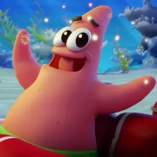 🐙 Patrick Star Spongebob Squarepants patrick, starfish, spongebob, cartoon telegram sticker