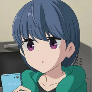 📱 workle.ku Anime, Mädchen, Cartoon, Porträt telegram sticker