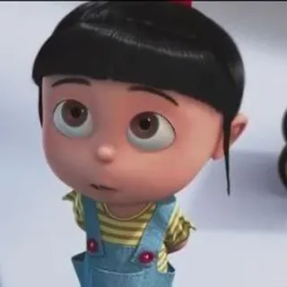 😦 Agnes Despicable Me Kartun, Animasi, Film, Karakter, Lucu, Gadis, Agnes, Despicable Me telegram sticker