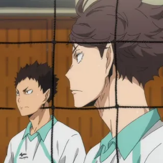 😕 Oikawa Tooru Haikyuu!! Anime, Siatkówka, Haikyuu, Oikawa, Tooru telegram sticker