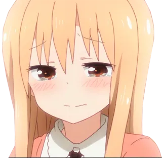 😢 Anime, Lindo, Triste, Chica, Llorando telegram sticker