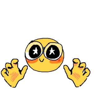🤩 Emoji, Rosto, Meme, Expressão, Engraçado telegram sticker