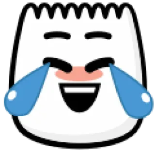 😂 Emoji, Risa, Llorando, Cara, Feliz, Lágrimas telegram sticker