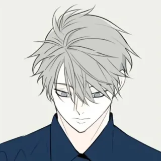 🕸 Anime, Manga, Personnage, Portrait whatsapp sticker
