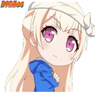 😑 DIGE44 动漫, Q版, 角色, 可爱 whatsapp sticker