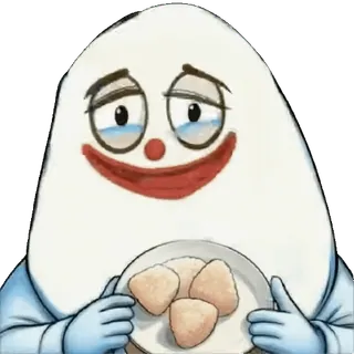 🌟 еда, плач, еда, грустный, есть telegram sticker