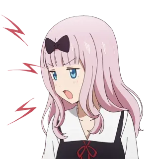 😠 Chika Fujiwara Kaguya-sama: Love Is War Anime, Mangá, Chika, Kawaii, Fofo, Kaguya-sama whatsapp sticker