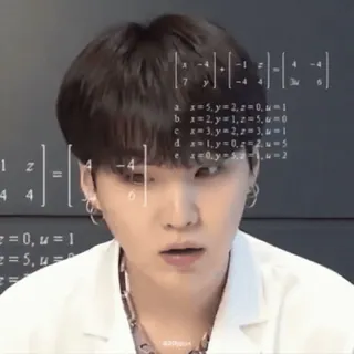 🧘‍♀ x=5, y=2, z=0, u=1 математика, уравнения, числа, алгебра, студент, знания, задачи telegram sticker