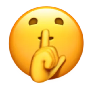 🤫 whatsapp sticker