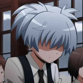 🌀 Nagisa Shiota Assassination Classroom Anime, Mangá, Nagisa, Assassination Classroom, Estudante, Personagem whatsapp sticker