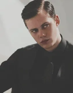 🕸 ポートレート, 俳優, 男性, 男, 人物, 黒髪 telegram sticker