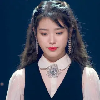 ✨️ IU IU, Korean singer, K-pop, celebrity, singer, actress telegram sticker