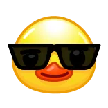 😎 duck whatsapp sticker