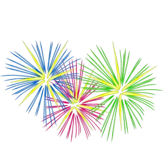 ✨ fogos de artifício, celebração, colorido, céu, festa telegram sticker