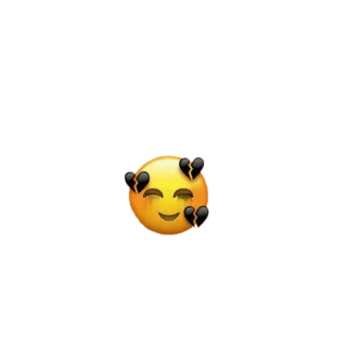 😕 emoji, heartbreak, sad, broken heart, crying telegram sticker