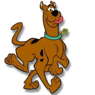 🤪 Scooby-Doo dog, cartoon, scooby-doo, hannabarbera telegram sticker