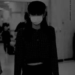 🎐 Jennie BLACKPINK INTO BLACK BLACKPINK Jennie kpop, jennie, blackpink, sänger, promi, mode whatsapp sticker