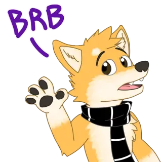 Fluffy Dave whatsapp stickers