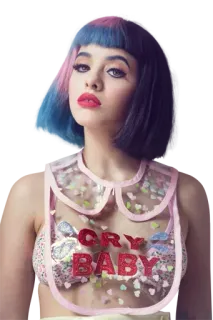 😒 CRY BABY Melanie Martinez, Cry Baby, Cantante, Pop, Álbum telegram sticker