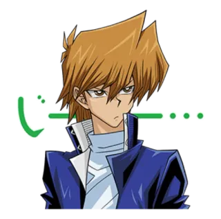 😒 Jaden Yuki Yu-Gi-Oh! GX じ… Anime, Yu-Gi-Oh!, Jaden Yuki, Naklejka telegram sticker