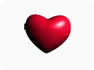 ❤ trái tim, tình yêu, đỏ, valentine, biểu tượng, lãng mạn telegram sticker