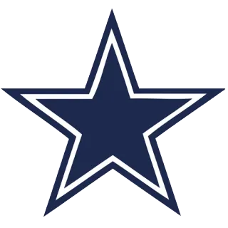 🏈 звезда, dallas cowboys, спорт, американский футбол, nfl telegram sticker