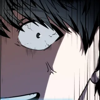 📱 boos, anime, cartoon, overstuur, geïrriteerd telegram sticker