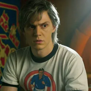 😐 Quicksilver X-Men มาร์เวล, มนุษย์กลายพันธุ์, ซูเปอร์ฮีโร่, ความเร็ว, เอ็กซ์เมน, อีแวน ปีเตอร์ส telegram sticker
