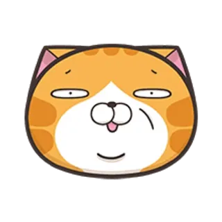 🐵 고양이, 웃긴, 밈, 동물, 이모지 telegram sticker