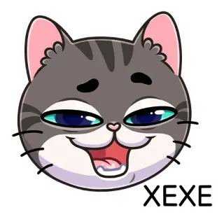 💉 XEXE kucing, imut, lucu, hewan, anak kucing, stiker, kartun whatsapp sticker
