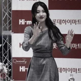 🌫 Hi-m wanita, korea, gaun, asia, model, aktris telegram sticker