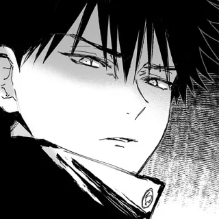 🍜 Megumi Fushiguro Jujutsu Kaisen Anime, Manga, Postać, Megumi Fushiguro, Jujutsu Kaisen telegram sticker