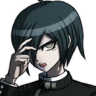 😠 Shuichi Saihara Danganronpa V3: Killing Harmony Anime, Thám tử, Trò chơi điện tử, Shuichi Saihara, Danganronpa telegram sticker