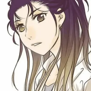 🍙 Anime, Manga, Dessin animé, Femme, Fille, Personnage, Dessin telegram sticker