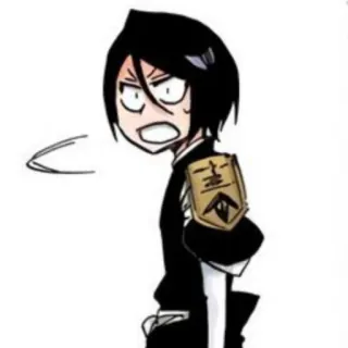 ⚔ Rukia Kuchiki Bleach Anime, Manga, Żniwiarz dusz, Shinigami telegram sticker