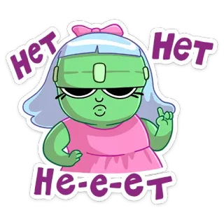 🙅‍♂️ НЕТ НЕТ НЕ-Е-ЕТ non, négatif, russe, dessin animé, personnage, expression telegram sticker
