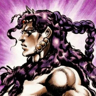 💜 Kakyoin Noriaki JoJo's Bizarre Adventure Anime, Jojo, Kakyoin telegram sticker