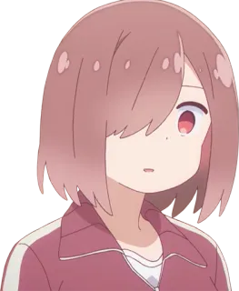 😶 anime, gadis, karakter, potongan bob telegram sticker