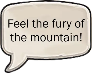 ⛰ Feel the fury of the mountain! montagne, fureur, ressentir, nature, paysage whatsapp sticker