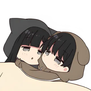 Юрудура-кун (В2) @Nyasticks telegram stickers
