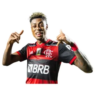 🤙 Joueur de foot, Flamengo, Athlète, Footballeur, Sports telegram sticker