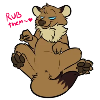 😉 RUB them telegram sticker