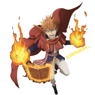 Black Clover telegram stickers